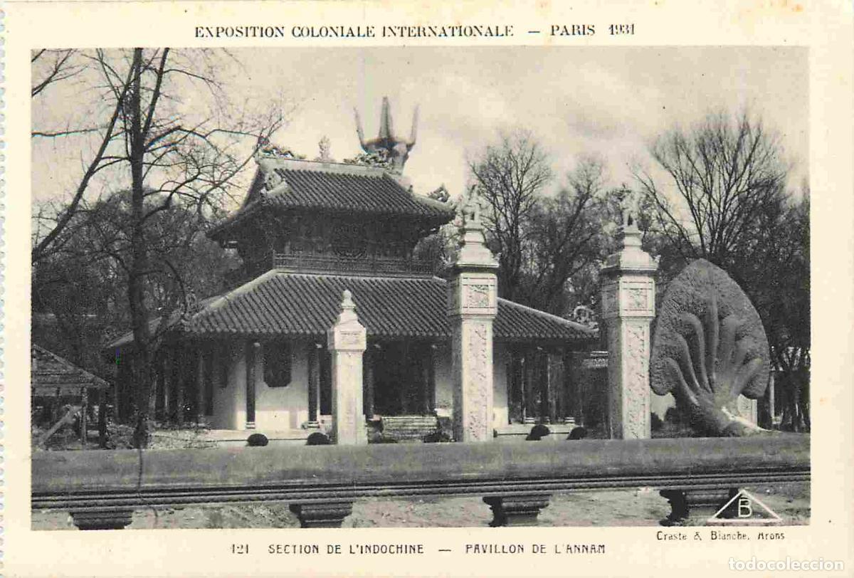 Postais: France - 75 - Paris - Exposition Coloniale internationale de 1931 - Section de l'Indochine - pavillo