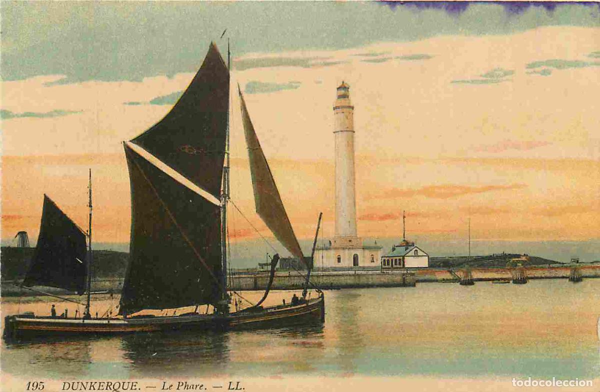 Postais: France - 59 - Dunkerque - Le phare - Carte provenant d'un Carnet - CPA - Voir Scans Recto-Verso