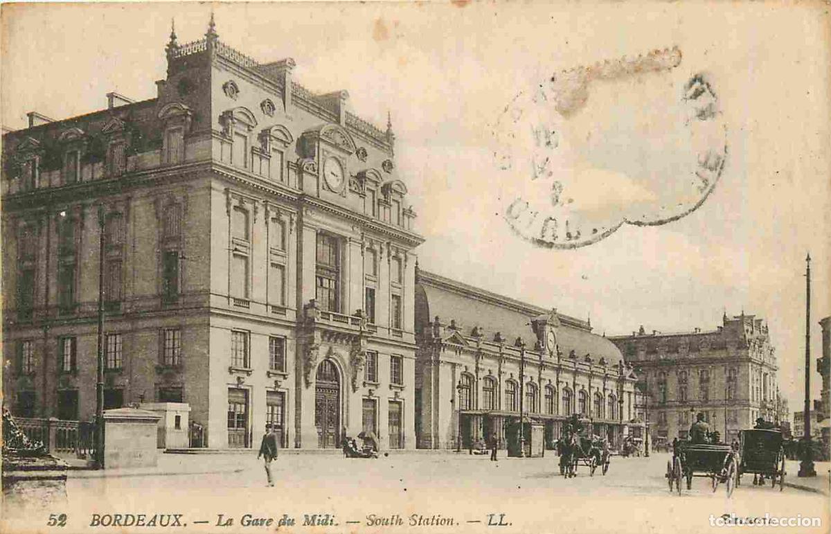 Postcards: France - 33 - Bordeaux - La gare du Midi - Anim&eacute;e - CPA - Voir Scans Recto-Verso
