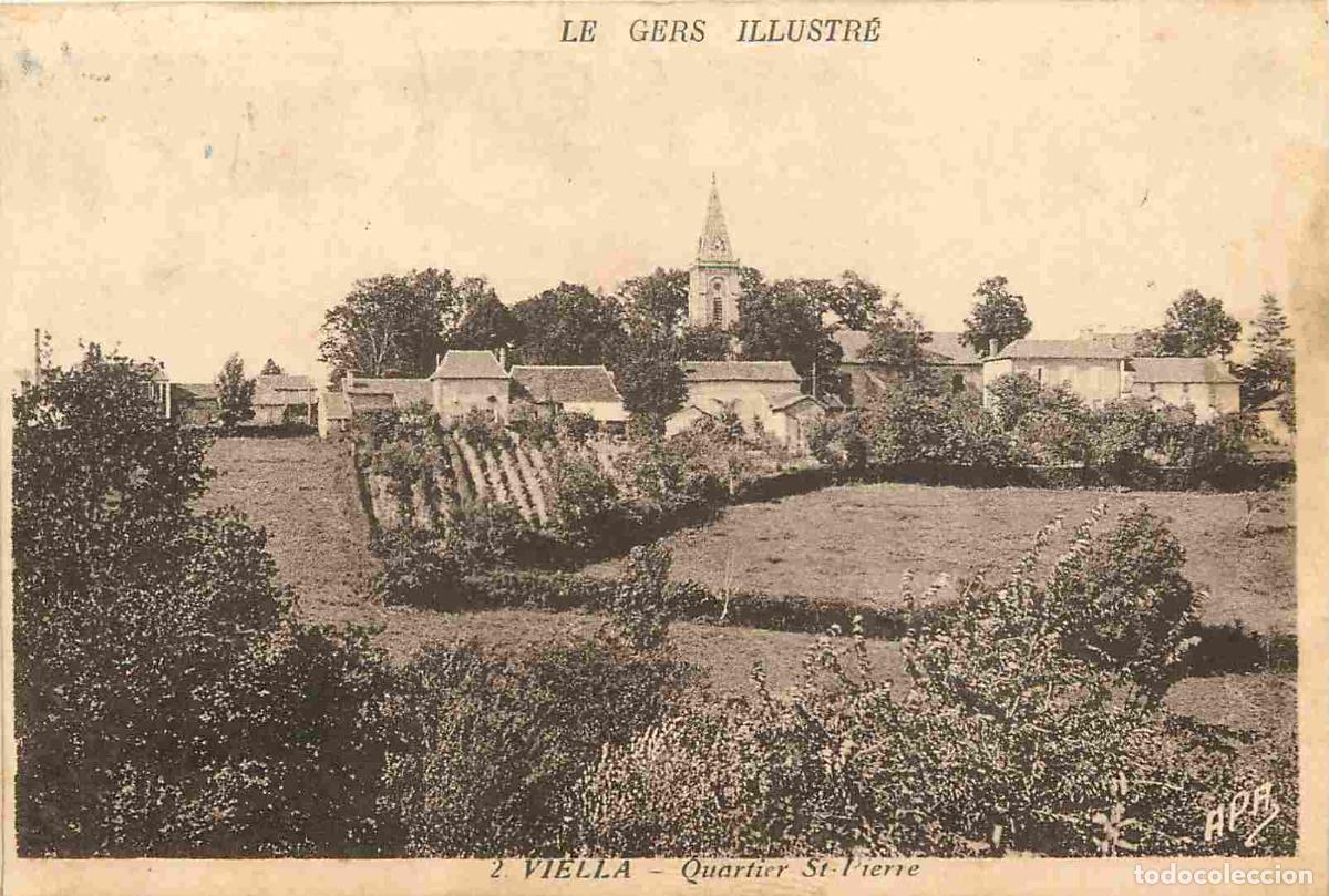 Postales: France - 32 - Viella - Quartier Saint-Pierre - CPA - Oblit&eacute;ration de 1945 - Voir Scans Recto-Verso