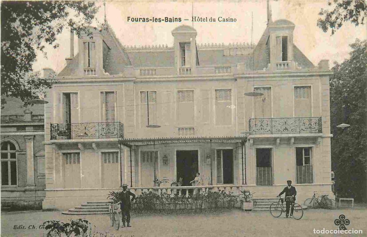 Postais: France - 17 - Fouras - H&ocirc;tel du casino - Anim&eacute;e - CPA - Voyag&eacute;e en 1919 - Voir Scans Recto-Verso