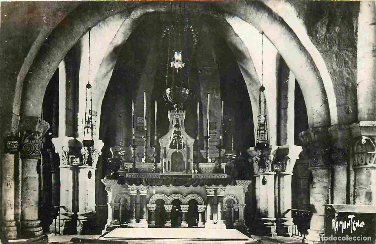 Postais: France - 17 - Saintes - Eglise Saint-Eutrope - CPSM format CPA - Oblit&eacute;ration de 1946 - Voir Scans R