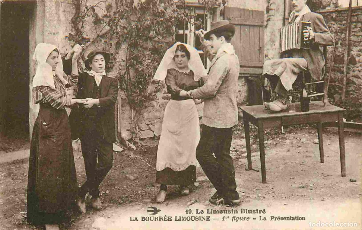 Postais: France - 87 - Limousin - La bour&eacute;e limousine - 1e figure - la pr&eacute;sentation - Anim&eacute;e - Folklore - Sc