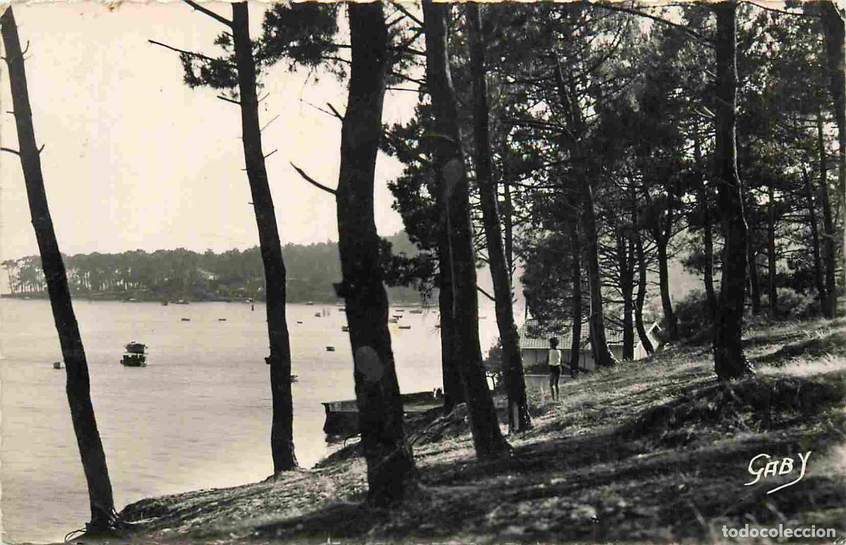 Cartes Postales: France - 33 - Les Jacquets - Pointe aux chevaux vue de la Lune - Anim&eacute;e - Carte Dentel&eacute;e - CPSM form