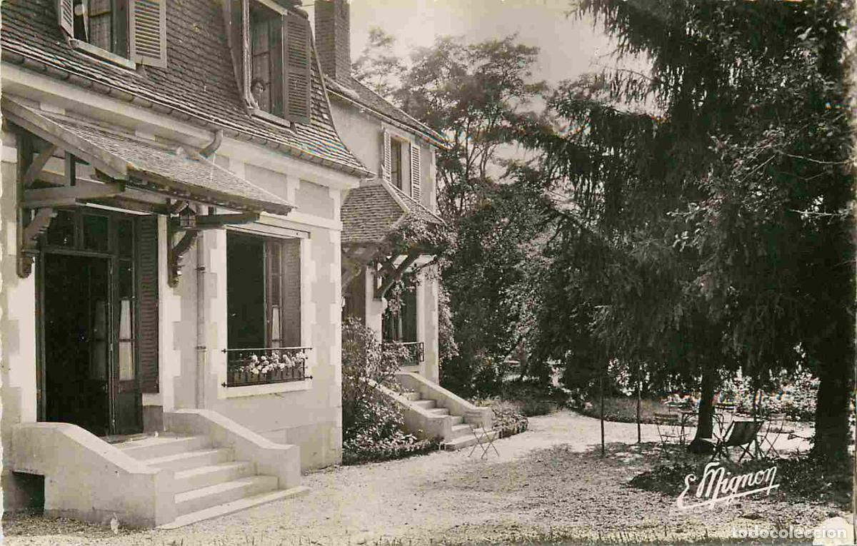Cartes Postales: France - 89 - Soug&egrave;res sur Sinotte - Maison familiale de cure du petit Pien - Fa&ccedil;ade sur le parc - M