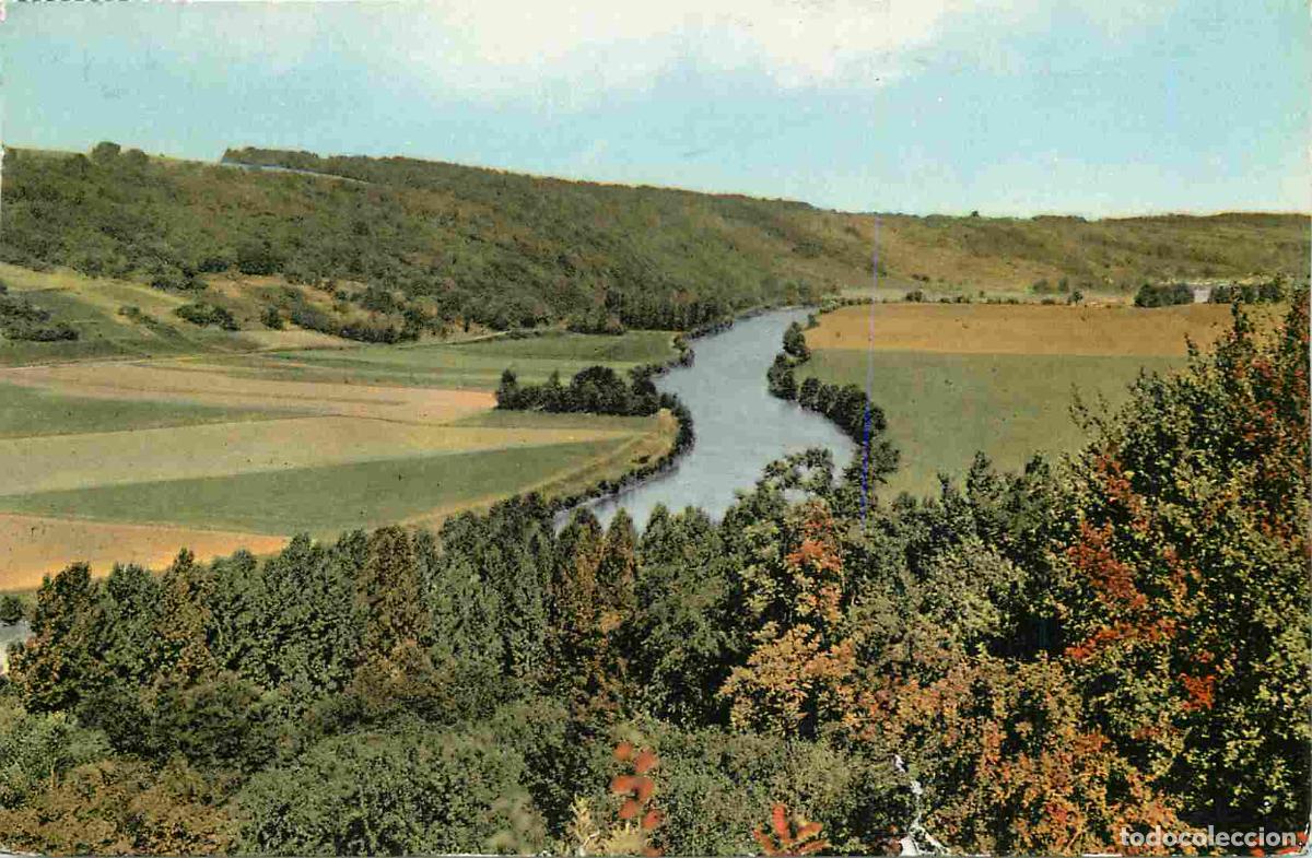 Cartes Postales: France - 02 - Nogent l'Artaud - Et ses environs - CPSM format CPA - Oblit&eacute;ration de 1955 - Etat arra