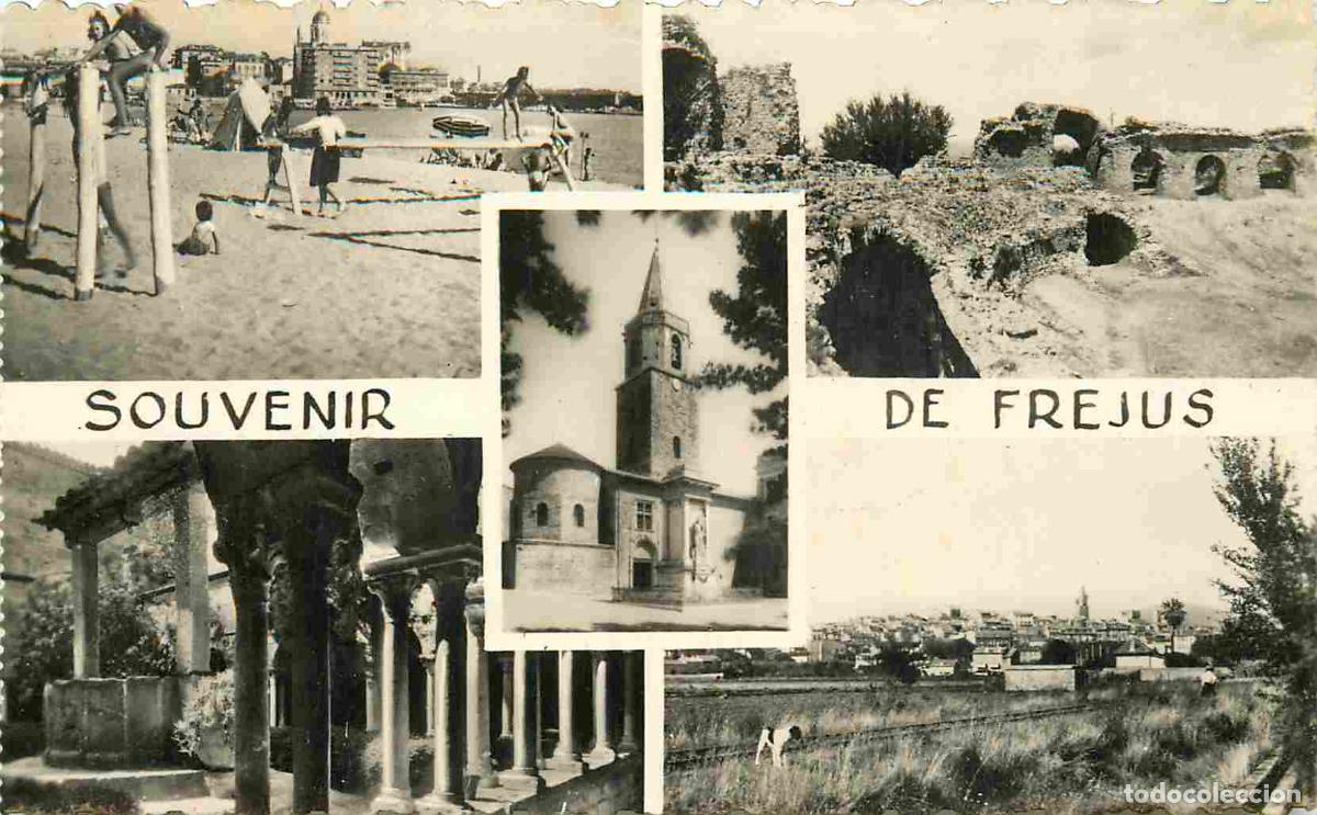 Cartes Postales: France - 83 - Fr&eacute;jus - Multivues - Mention Photographie v&eacute;ritable - Carte Dentel&eacute;e - CPSM format CPA