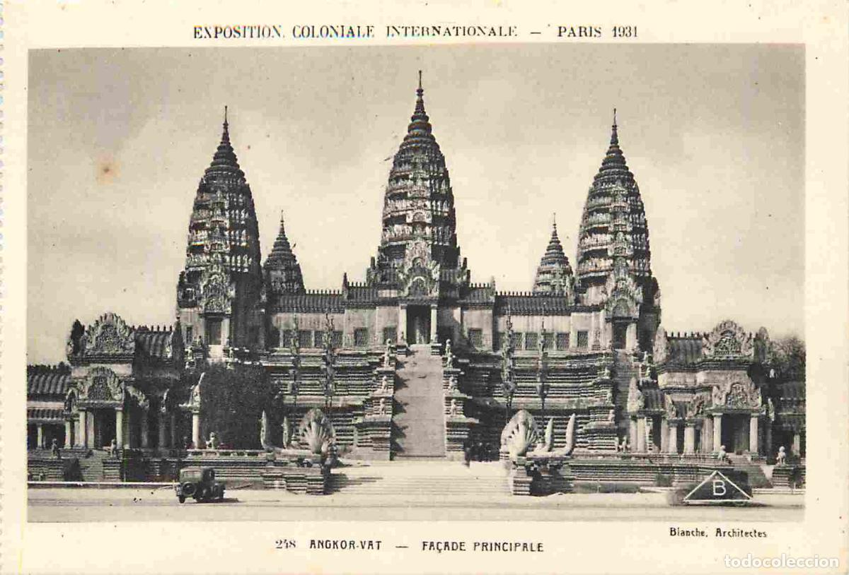 Postales: France - 75 - Paris - Exposition Coloniale internationale de 1931 - Fa&ccedil;ade principale - Carte proven