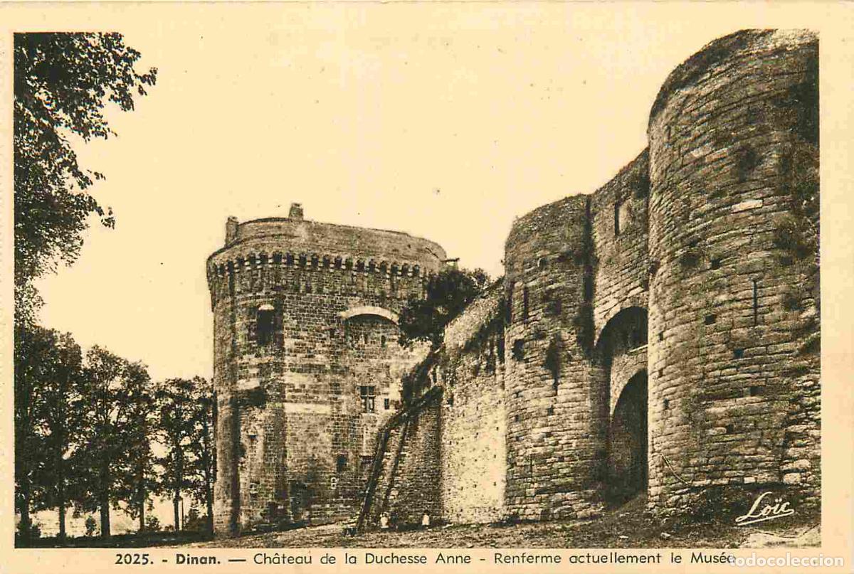 Postales: France - 22 - Dinan - Ch&acirc;teau de la Duchesse Anne - Carte provenant d'un Carnet - CPA - Voir Scans R