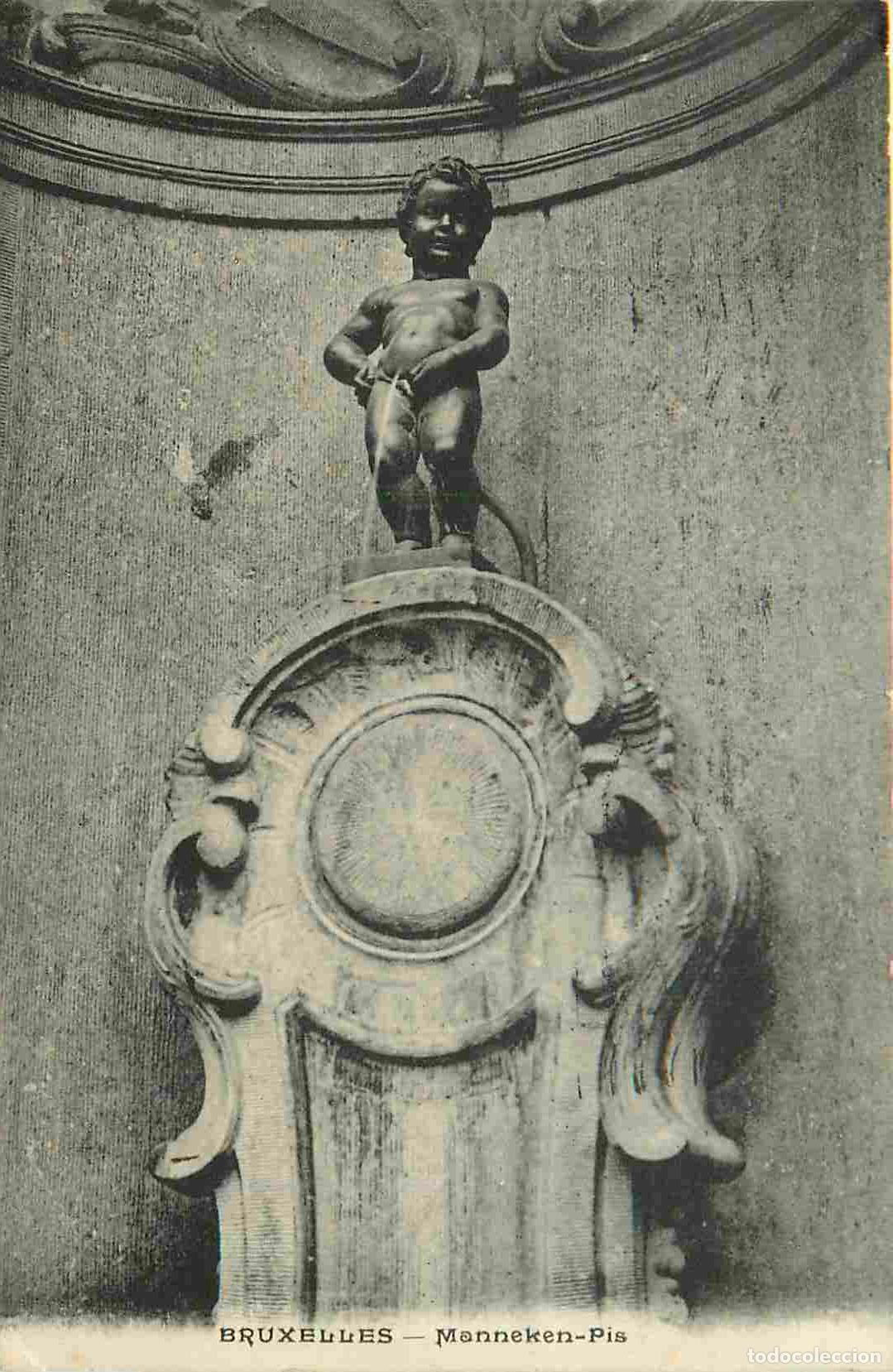 Cartes Postales: Belgique - Bruxelles - Manneken-Pis - CPA - Oblit&eacute;ration de 1912 - Voir Scans Recto-Verso