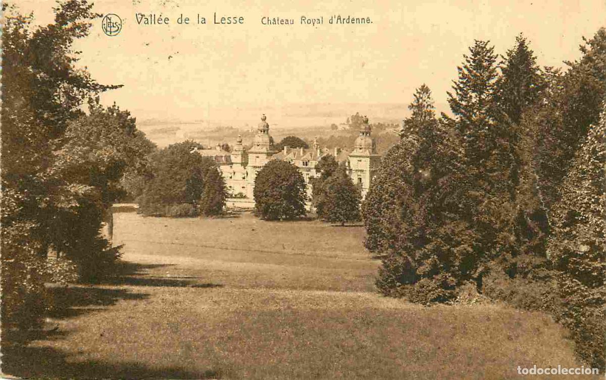 Cartes Postales: Belgique - Houyet - Vall&eacute;e de la Lesse - Ch&acirc;teau Royal d'Ardenne - CPA - Oblit&eacute;ration de 1928 - Voir