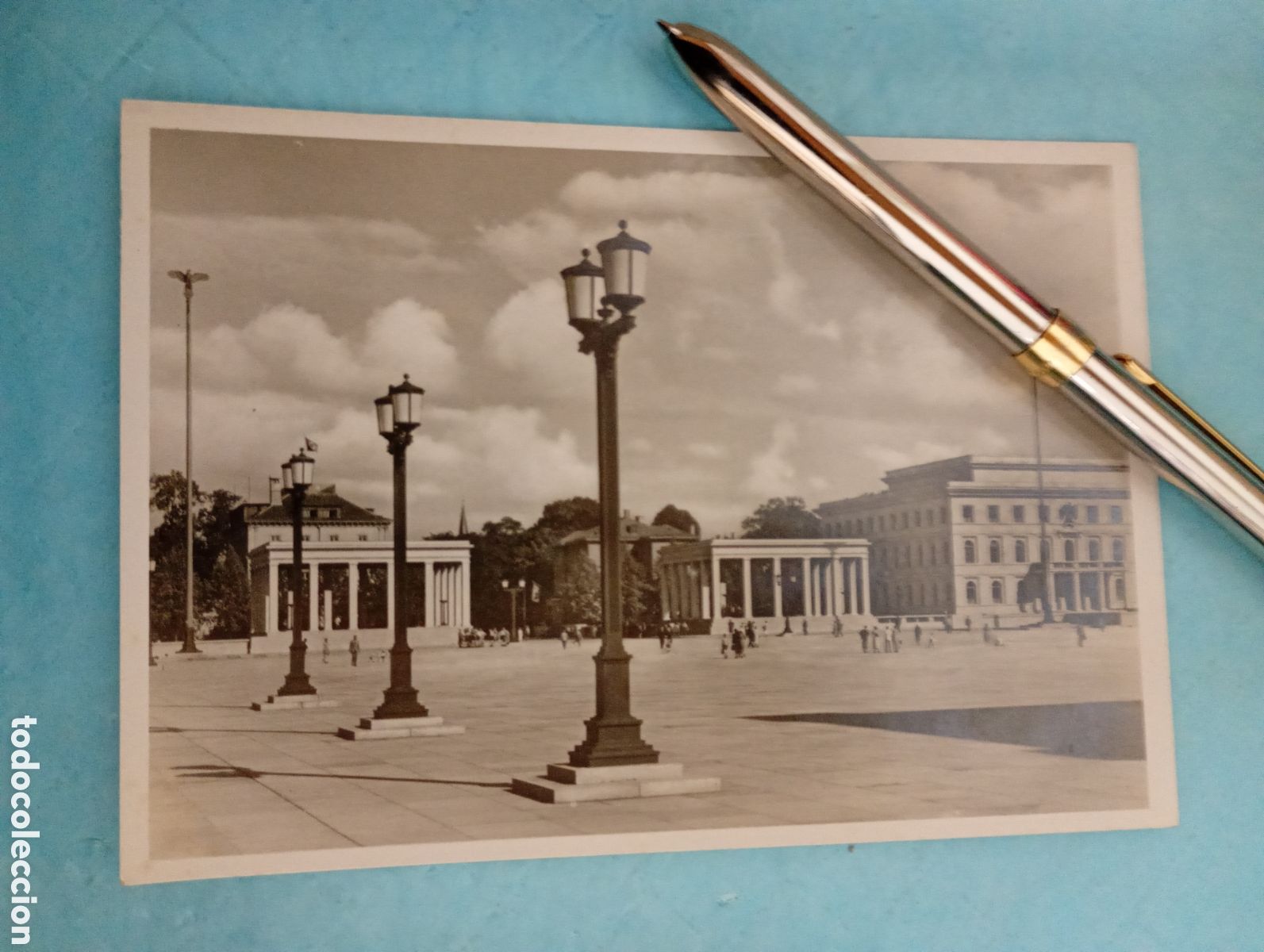 Postales: VINTAGE MUNICH M&Uuml;NCHEN ''PLAZA REAL'' ARQUITECTO PAUL LUDWIG TROOST R1434