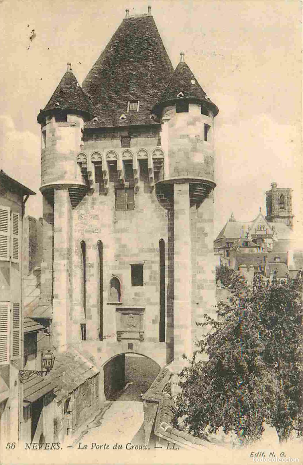Postkarten: 58 - Nevers - La porte du Croux - CPA - Voir Scans Recto-Verso