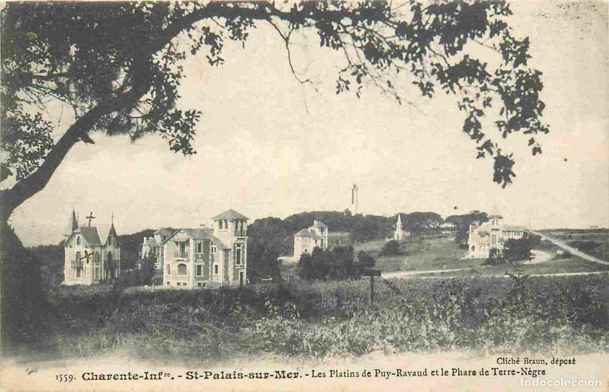 Postais: 17 - Saint Palais sur Mer - Les plaines de puy ravaud et le phare de terre negre - CPA - Oblit&eacute;ratio