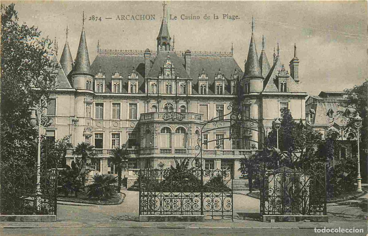 Cartes Postales: 33 - Arcachon - Le casino de la plage - CPA - Voir Scans Recto-Verso