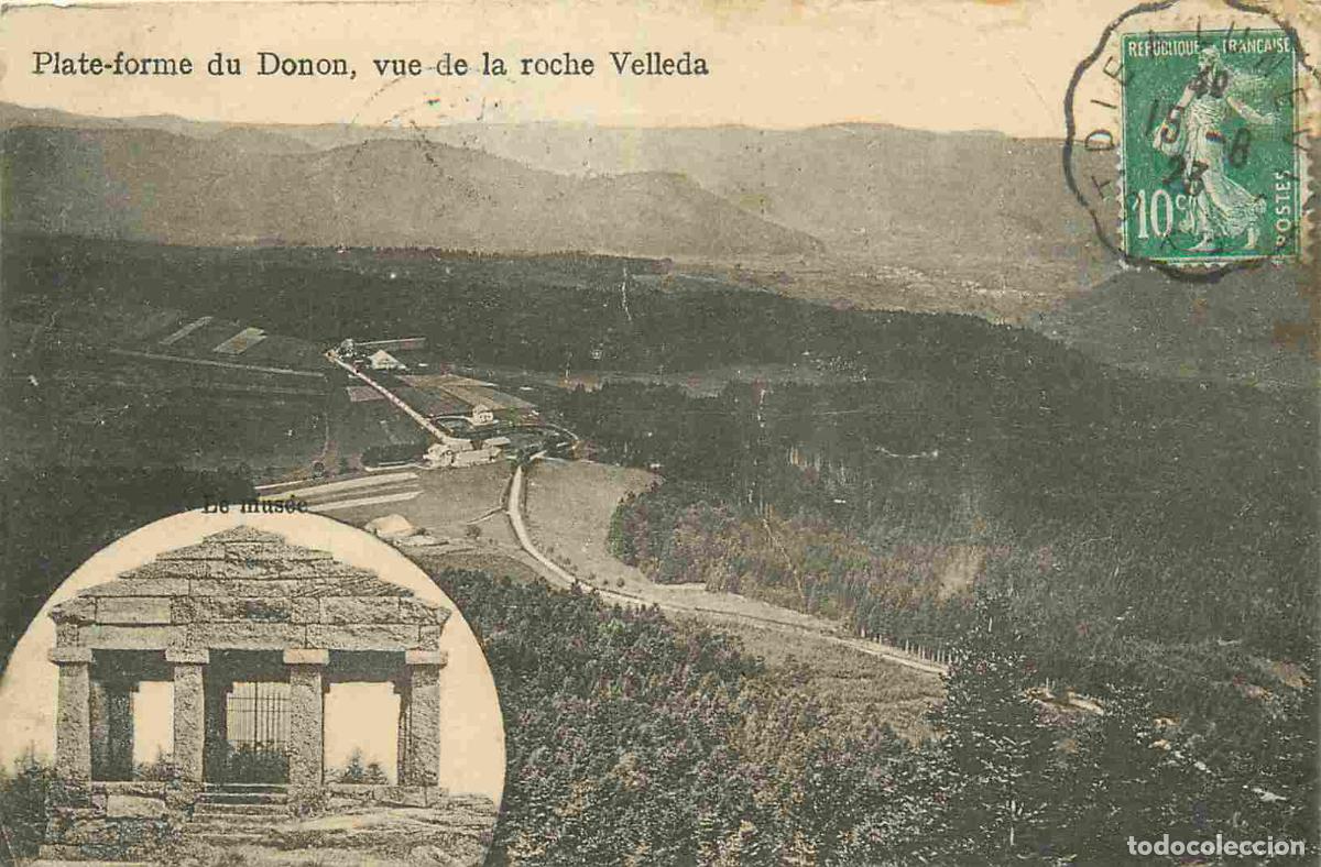 Cartes Postales: 67 - Grandfontaine - Plateforme du Donon vue de la Roche Velleda - CPA - Oblit&eacute;ration de 1923 - Voir