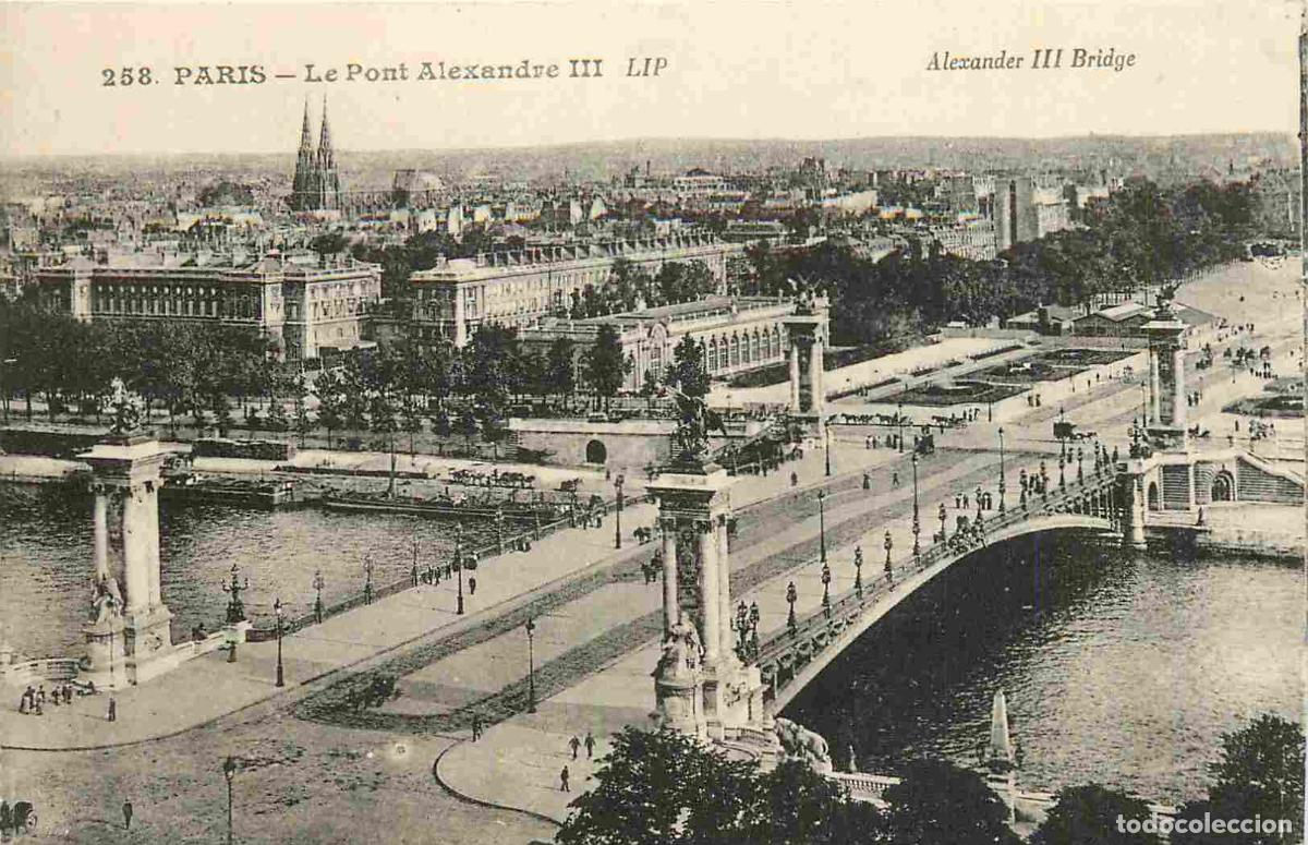 Cartes Postales: 75 - Paris - Le pont Alexandre III - CPA - Voir Scans Recto-Verso