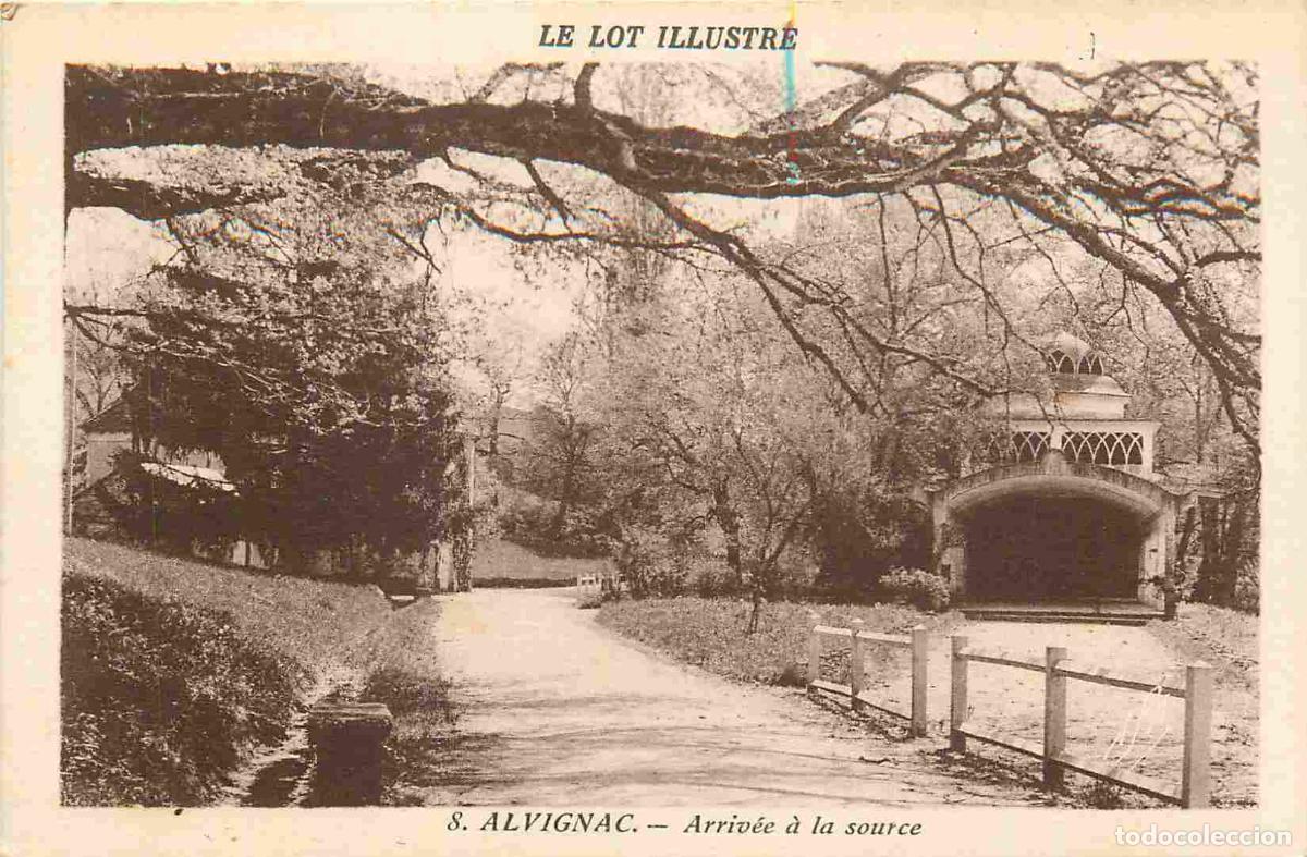 Postkarten: 46 - Alvignac - Arrivee a la source - CPA - Voir Scans Recto-Verso