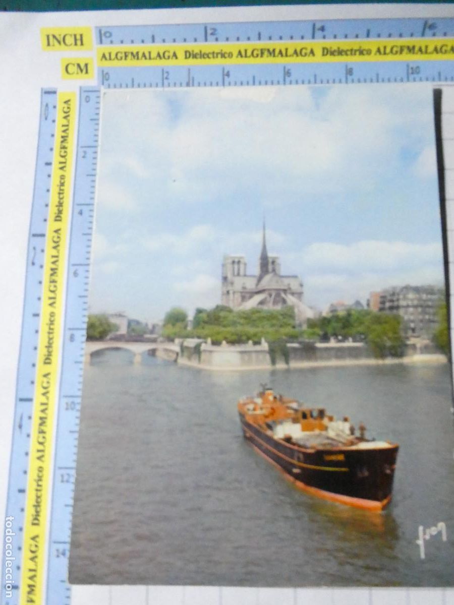 Postcards: POSTAL DE FRANCIA. PARIS. NOTRE DAME DESDE EL SENA . 2542