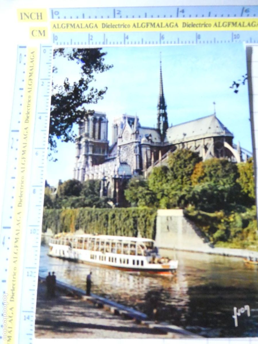 Postkarten: POSTAL DE FRANCIA. PARIS. NOTRE DAME CRUCERO BARCO SENA . 2543