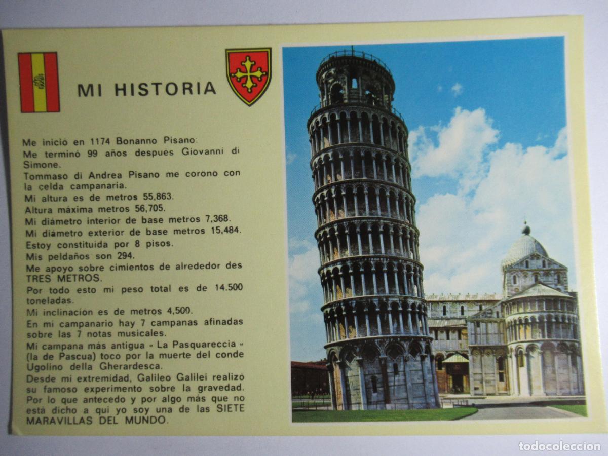 Postales: Torre de Pisa - Mi historia - Foto 1