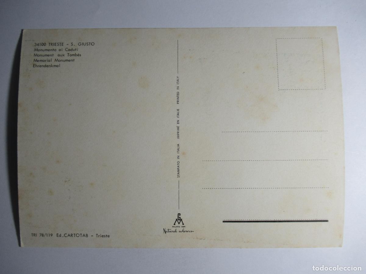 Postales: Trieste - Monumento al Caduti - Foto 2