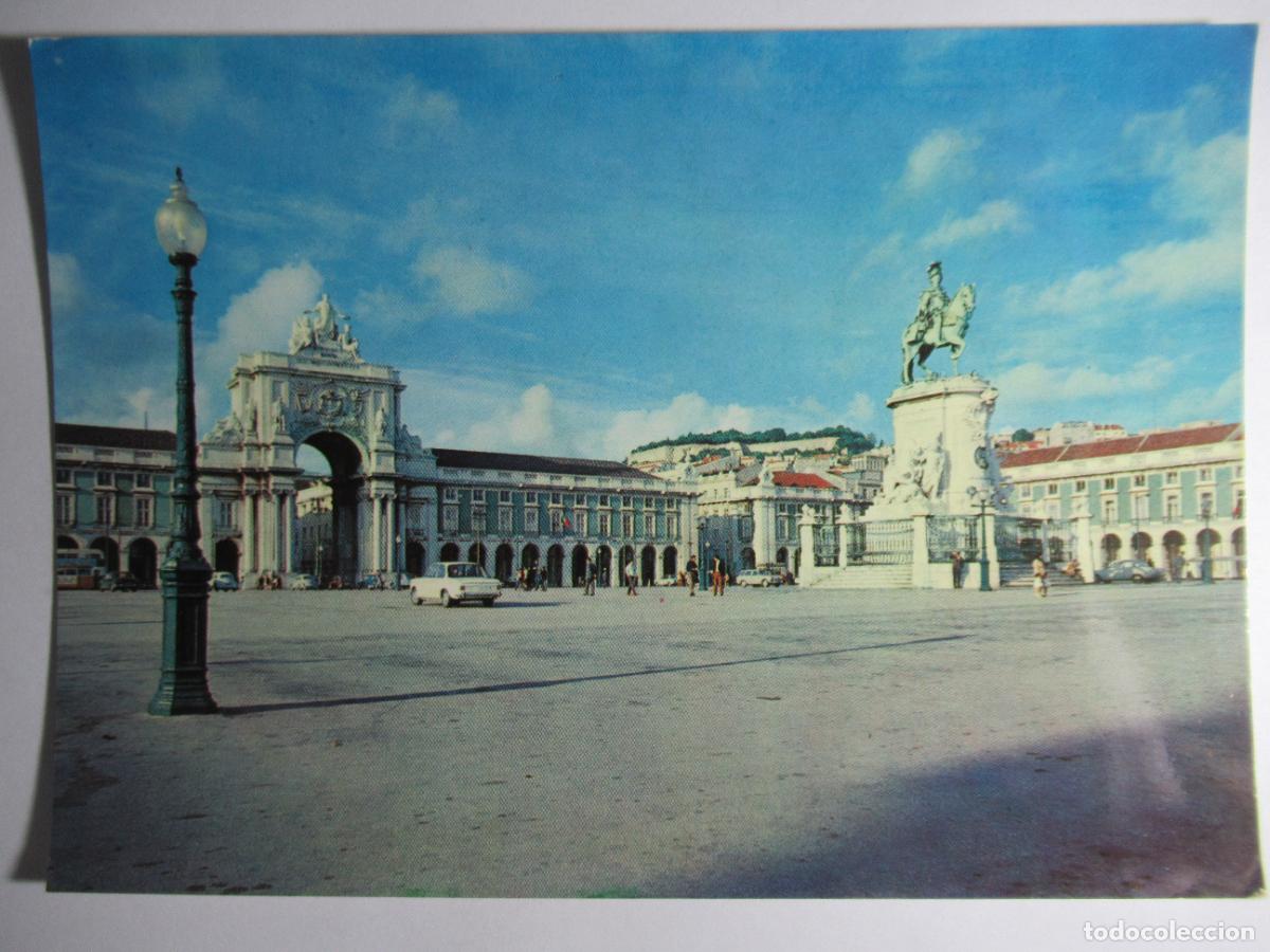 Postales: Lisboa - Portugal - Pra&ccedil;a do Com&eacute;rcio - Foto 1