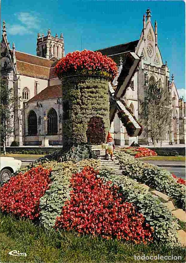 Postais: Francia - 01 - Bourg en Bresse - Le Moulin fleuri - L'Eglise de Brou - Carte Neuve - CPM - Voir Scan