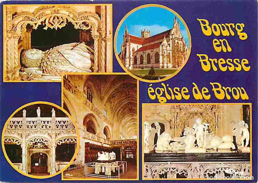 Cartoline: Francia - 01 - Bourg en Bresse - Eglise de Brou - Multivues - Carte Neuve - CPM - Voir Scans Recto-V