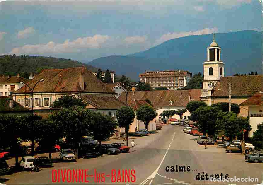 Cartoline: Francia - 01 - Divonne les Bains - Centre Ville - Automobiles - CPM - Voir Scans Recto-Verso