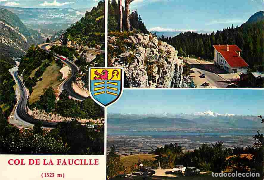Postkarten: Francia - 01 - Le Col de la Faucille - Multivues - Blasons - CPM - Voir Scans Recto-Verso