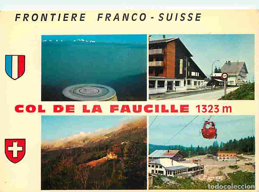 Postkarten: Francia - 01 - Le Col de la Faucille - Multivues - T&eacute;l&eacute;cabines - CPM - Voir Scans Recto-Verso