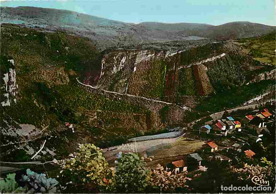 Postkarten: Francia - 01 - Hauteville Lompn&egrave;s - Environs d'Hauteville - Lacoux et les Gorges de Charabotte - CPM