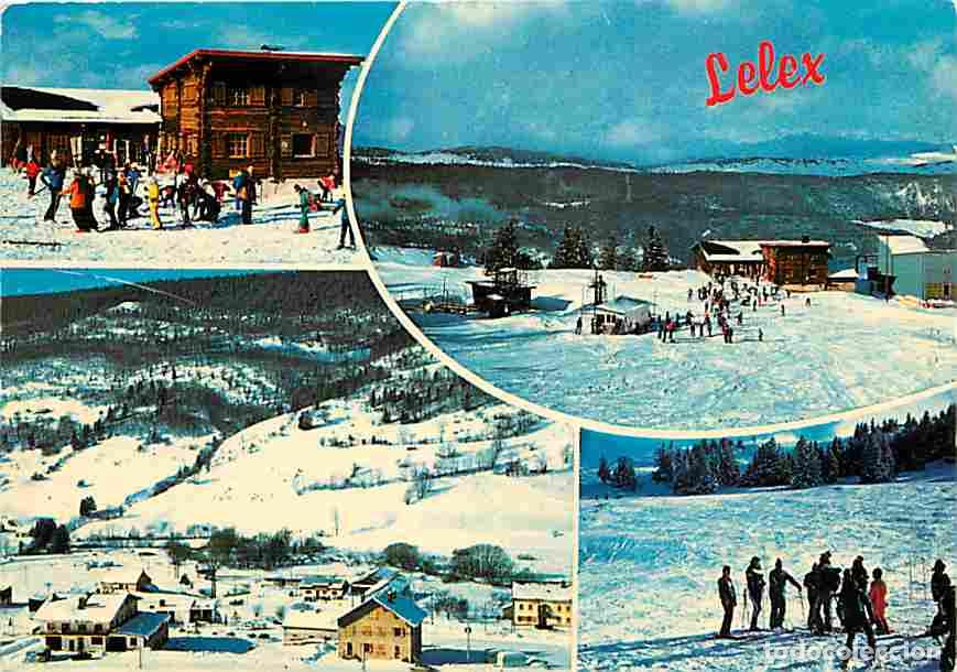 Postkarten: Francia - 01 - Lelex - Multivues - Skieurs - Hiver - Neige - CPM - Voir Scans Recto-Verso