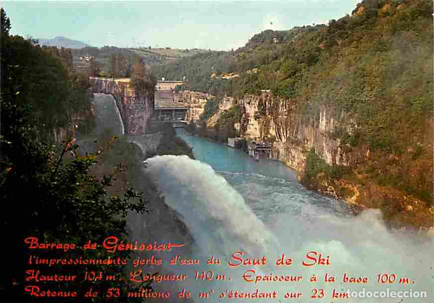 Postkarten: Francia - 01 - Genissiat - Le Barrage - CPM - Voir Scans Recto-Verso