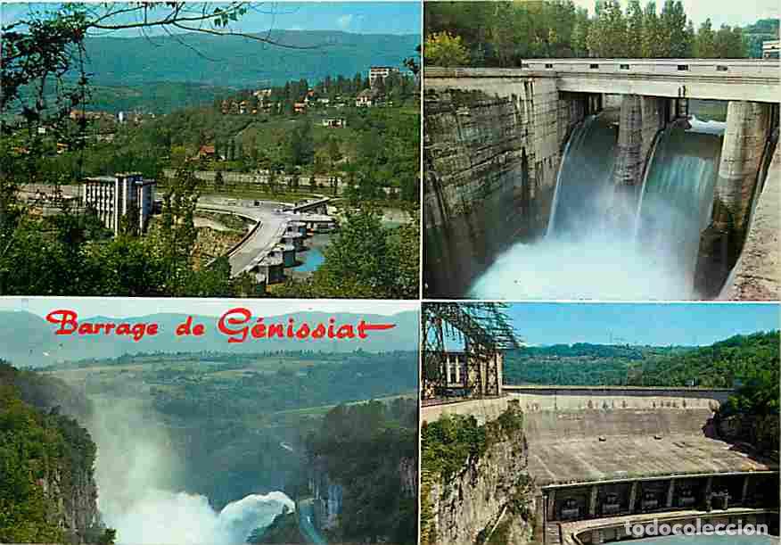 Postkarten: Francia - 01 - Genissiat - Le Barrage - Multivues - Carte Neuve - CPM - Voir Scans Recto-Verso