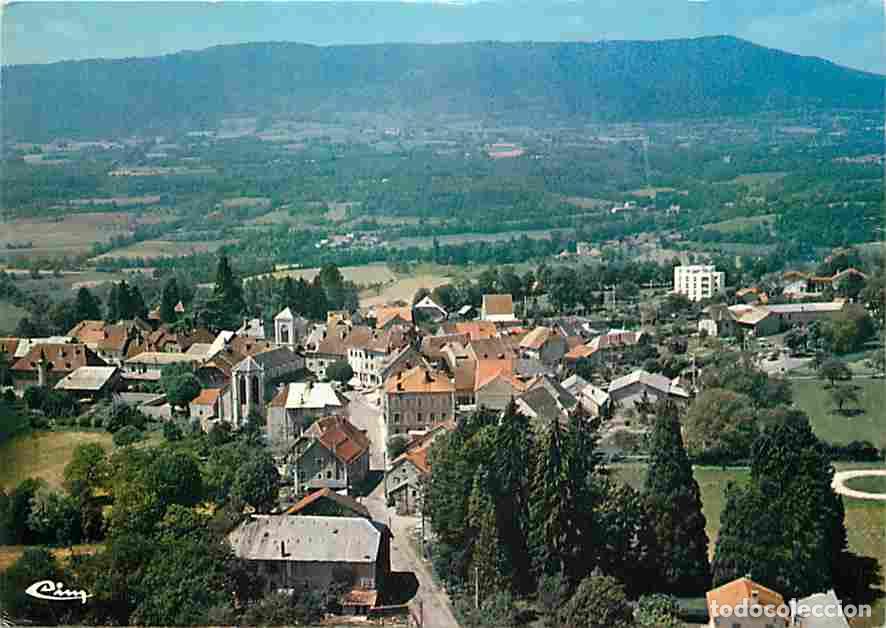 Postkarten: Francia - 01 - Champagne en Valmorey - Vue G&eacute;n&eacute;rale A&eacute;rienne - Flamme Postale - CPM - Voir Scans Rec