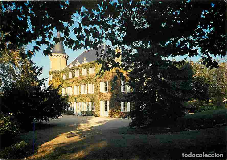 Postkarten: Francia - 01 - Jassans Riottier - Ch&acirc;teau de Gl&eacute;teins - Maison de Convalescence Post-Chirurgicale -