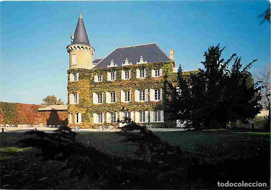 Postkarten: Francia - 01 - Jassans Riottier - Ch&acirc;teau de Gl&eacute;teins - Maison de Convalescence Post-Chirurgicale -