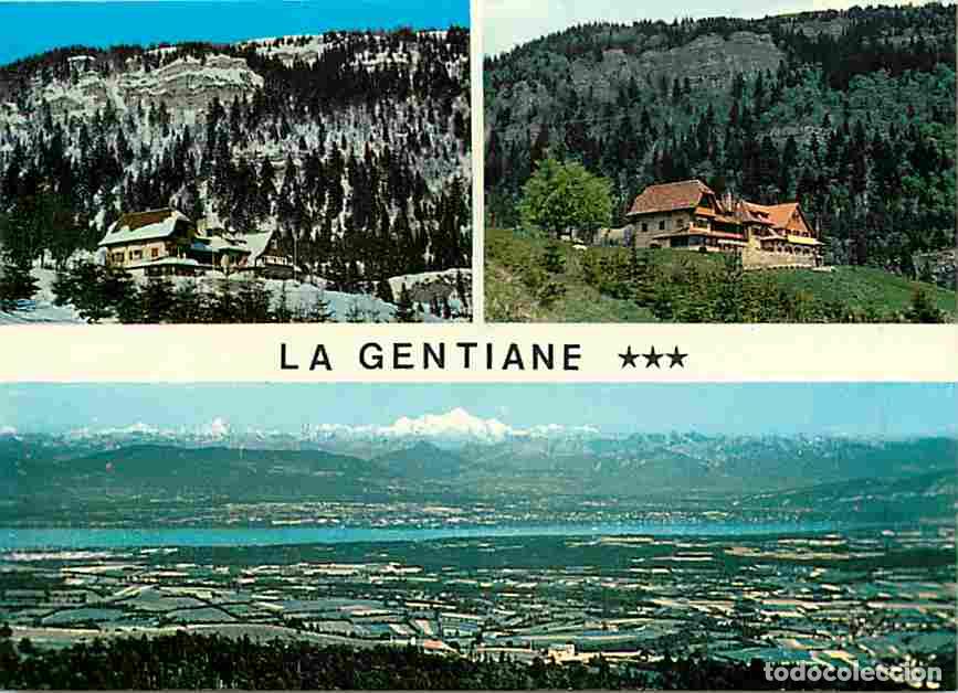 Postkarten: Francia - 01 - Le Pailly sur Gex - Hotel La Gentiane - Multivues - CPM - Voir Scans Recto-Verso