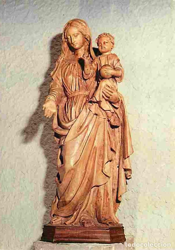 Postais: Francia - 01 - Saint Paul de Varax - Abbaye Notre Dame des Dombes - La Vierge du Sanctuaire - Art Re