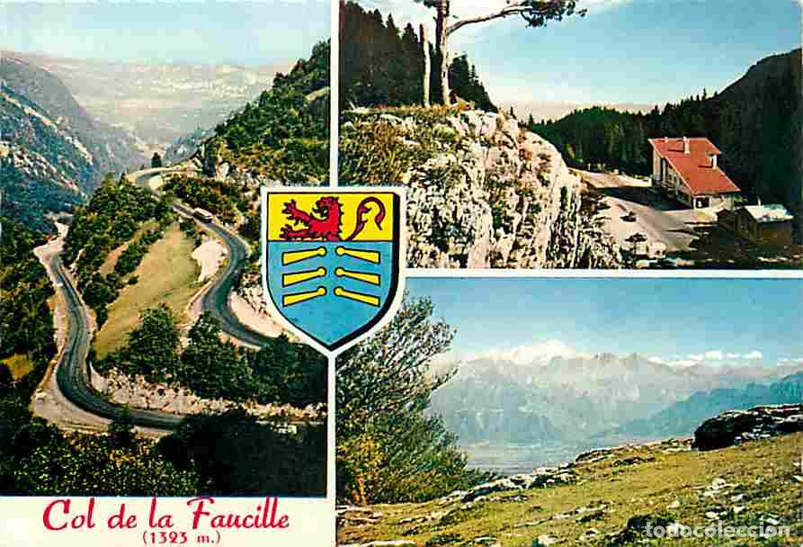 Postais: Francia - 01 - Le Col de la Faucille - Multivues - Blasons - Carte Neuve - CPM - Voir Scans Recto-Ve