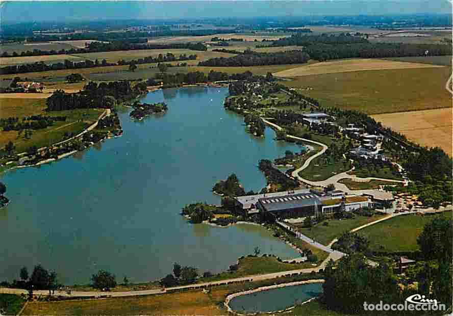 Postais: Francia - 01 - Villars les Dombes - Parc Ornithologique de la Dombes - Vue a&eacute;rienne du Parc - CPM -