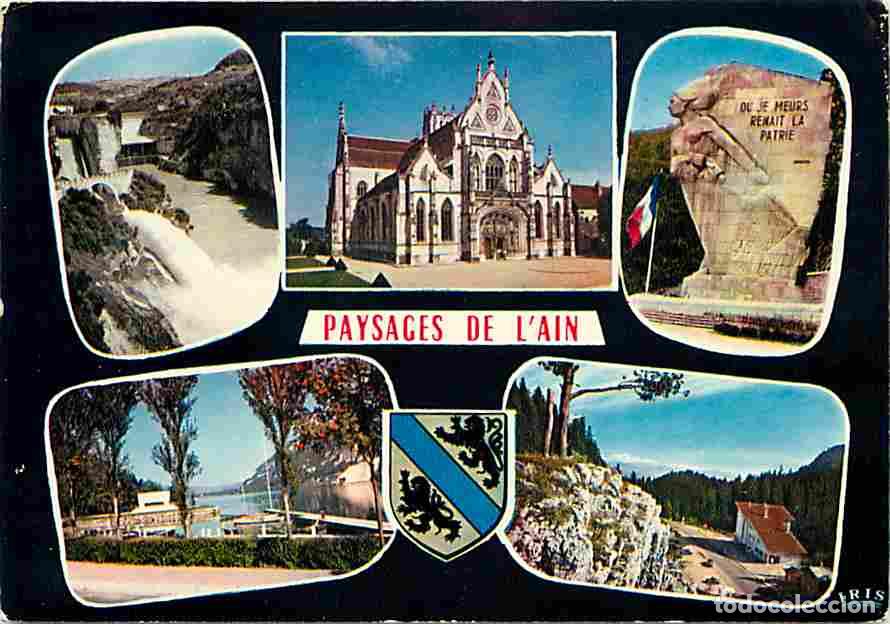 Postkarten: Francia - 01 - Ain - Multivues - Blasons - CPM - Voir Scans Recto-Verso