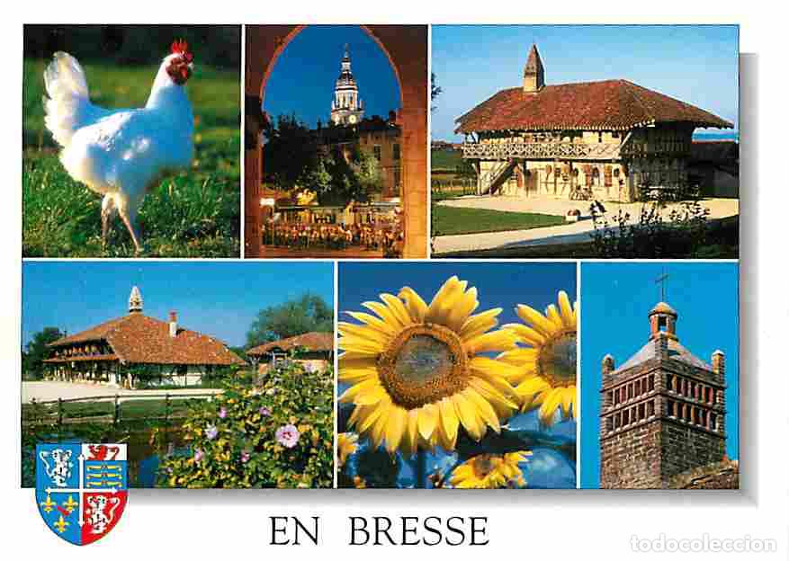Postkarten: Francia - 01 - Ain - La Bresse - Multivues - Coq - Blasons - CPM - Voir Scans Recto-Verso