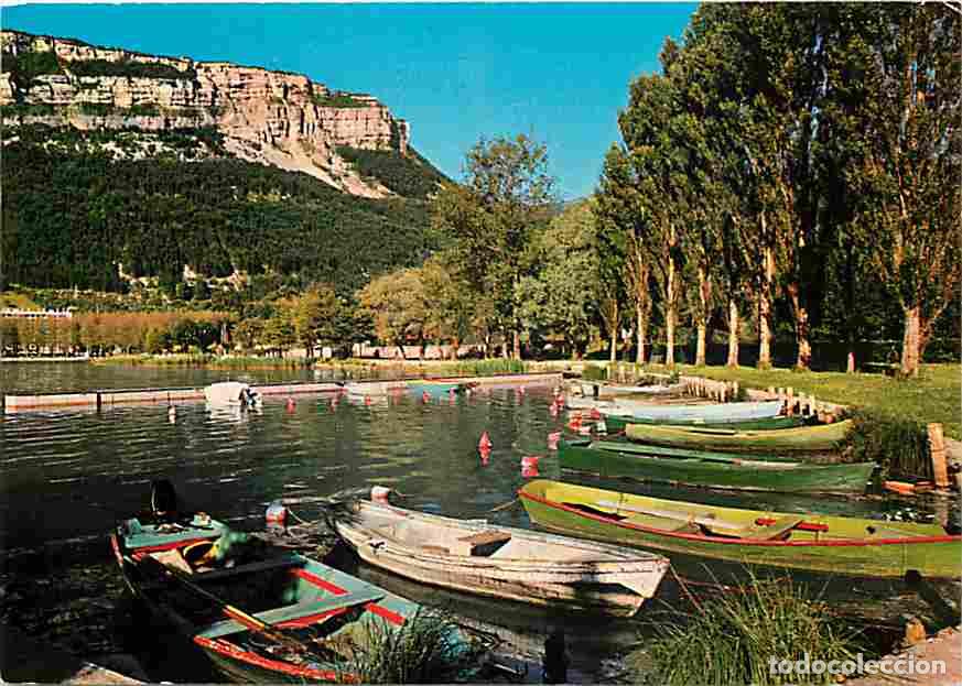 Postkarten: Francia - 01 - Nantua - Un coin du Lac - Barques - CPM - Voir Scans Recto-Verso