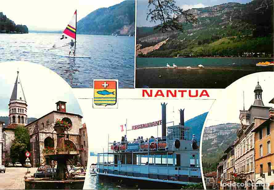 Postkarten: Francia - 01 - Nantua - Multivues - Automobiles - Bateaux - Blasons - Carte Neuve - CPM - Voir Scans