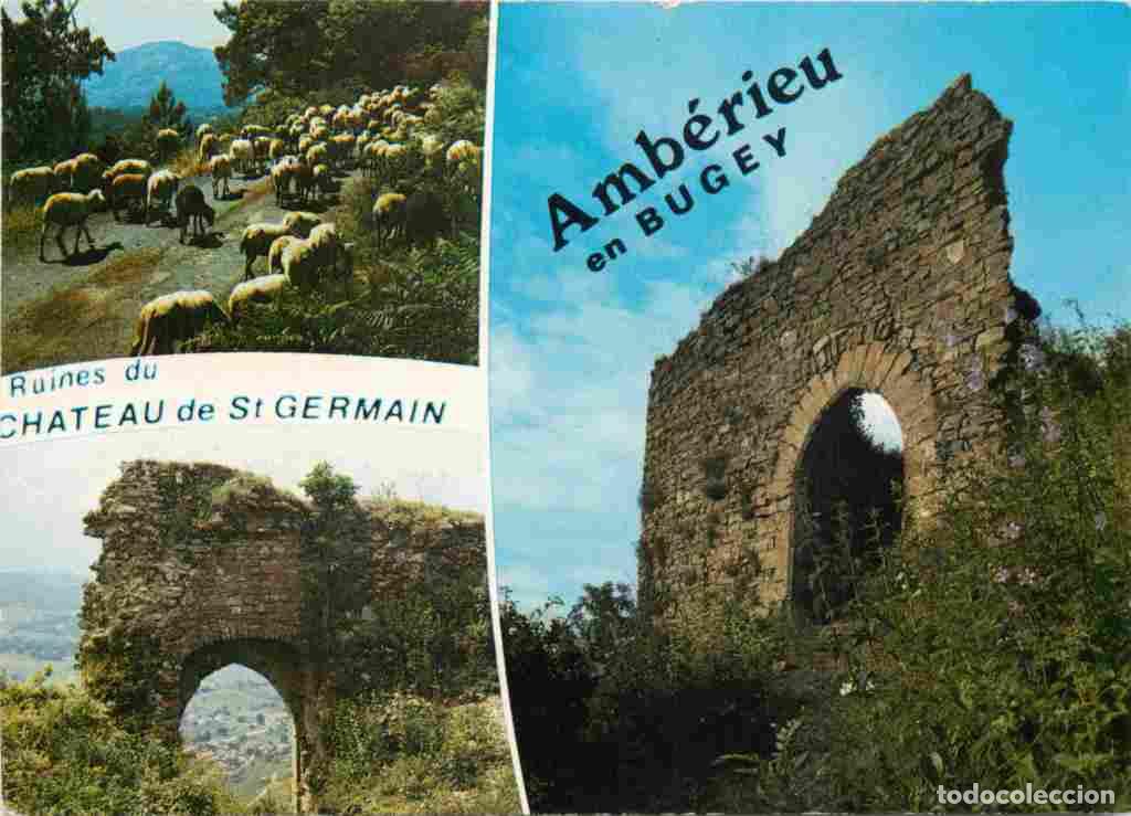 Postkarten: Francia - 01 - Amberieu en Bugey - Ch&acirc;teau de St-Germain - Multivues - Moutons - CPM - Voir Scans Re
