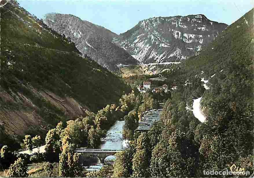 Postkarten: Francia - 01 - Hauteville Lompn&egrave;s - Environs d'Hauteville - Vall&eacute;e de l'Albarine - Pont de la Violet