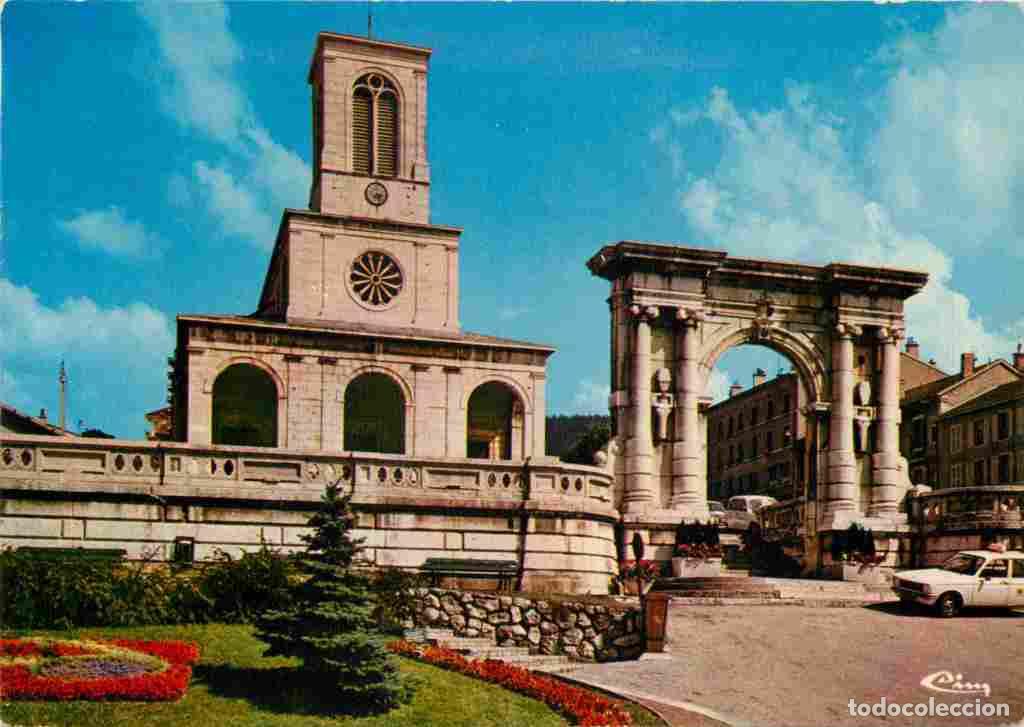 Postkarten: Francia - 01 - Oyonnax - Porte monumentale - Automobiles - CPM - Voir Scans Recto-Verso